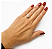 Anel ouro 18k chuveiro com diamante - Imagem 1