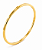 Pulseira ouro 18k bracelete lisa - Imagem 1