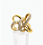 Anel Ouro 18k com Diamantes Arabesco - Imagem 3