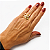 Anel Ouro 18k com Diamantes Arabesco - Imagem 2