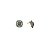 Brinco em Prata 925 com pedra oval e zircônias - Imagem 2