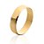 Aliança ouro 18k canto quebrado 5MM - Imagem 1