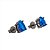 Brinco prata 925 banho ródio negro gota zircônia 5x7mm - Imagem 4