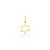 Pingente Estrela de Davi em Ouro 18k - Imagem 1