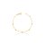 Pulseira Infantil Bolinhas em Ouro 18k - Imagem 1