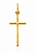 Pingente Cruz Lisa | Joia Religiosa Minimalista e Elegante - Imagem 1