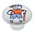 Puxador Cerâmica IL 7055 - Menino Baseball - 37MM - Imagem 1