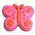 Puxador Infantil - IL 5541 - Borboleta - 43x37MM - Imagem 1