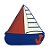 Puxador Infantil - IL 5569 - Barco - 51x51MM - Imagem 1