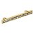 Puxador Cristal - IL 4410 - Dourado - 160MM - Imagem 1