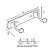 Cabide - 9004-2 - Cromado - Imagem 2