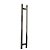 Puxador Duplo DF 942-Inox 202 - Polido - 60 cm - Imagem 1