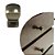 Puxador Colonial 213 - Antique- 22X22MM - Imagem 1
