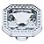 Puxador Cristal - IL 4490 - Cromado - 32MM - Imagem 1
