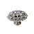 Puxador Cristal - IL 4504 - Cromado - 46X34MM - Imagem 1