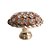 Puxador Cristal - IL 4504 - Dourado - 46X34MM - Imagem 1