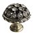 Puxador Cristal - IL 4505 - Antique - 34X32MM - Imagem 1
