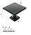 Puxador Dritto IL 2249 - Preto - 22MM - Imagem 6