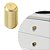 Puxador Zigrinato IL 1581 - Dourado- 18x33MM - Imagem 1