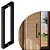 Puxador Duplo DF 991 - Preto - 20 cm - Imagem 1