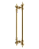 Puxador Duplo DF 987 - Dourado Matte - 80 cm - Imagem 1