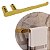 Porta Toalha Slim - Solano Gold - Imagem 1
