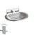 Porta Sabonete - Delia - Inox - Auto Colante - Imagem 2