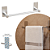 Porta Toalha - 30 cm - Delia - Inox - Auto Colante - Imagem 1