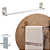 Porta Toalha - 45 cm - Delia - Inox - Auto Colante - Imagem 1