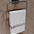 Porta Toalha Argola - Delia - Inox - Auto Colante - Imagem 5