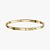 Bracelete Pontos de Zircônia Diamante Banhado a Ouro 18k - Imagem 1