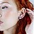 Brinco Ear Cuff Color Candy Banhado a Prata 925 - Imagem 2