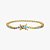 Pulseira Riviera Light Rainbow Color com Fecho Joia Banhada a Ouro 18k - Imagem 3