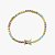 Pulseira Riviera Light Rainbow Color com Fecho Joia Banhada a Ouro 18k - Imagem 4