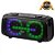 Caixa de Som Party Box grande 40 cm Karaokê Rádio FM bluetooth - Imagem 3