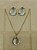 Conjunto  gota 10x14 em vidro lapidado - Imagem 3