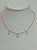 Choker elo português com zircônia oval - Imagem 2