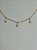 Choker elo português com zircônia oval - Imagem 1