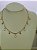 Choker corrente elo com gotas - Imagem 3