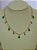 Choker corrente elo com gotas - Imagem 2