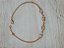 Pulseira elo português com zirconia oval no bruto - Imagem 1
