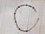 Pulseira moeda com pedra azul - Imagem 2