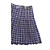 Kilt Masculina em Gabardine Italiano - Xadrez Roxo e Branco - Imagem 3