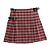 Kilt Masculina em Gabardine Italiano - Xadrez Vermelho - Imagem 1