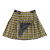 Kilt Feminina de Gabardine - Xadrez Amarelo Escuro - Imagem 2