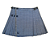 Kilt Masculina em Tecido Dupla Estampa  - Furta-cor - Azul - Imagem 1