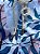 Short Praia Sergi Romero - Floral Azul e Branco - Imagem 4