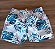 Short Praia Sergi Romero - Floral Azul e Branco - Imagem 2