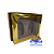 Caixa de Ovo Colher Dourado - Imagem 1