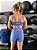 Shorts Crossfiteria Médio Azul - Imagem 2